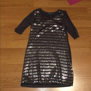 Beautiful grey and glitter dress